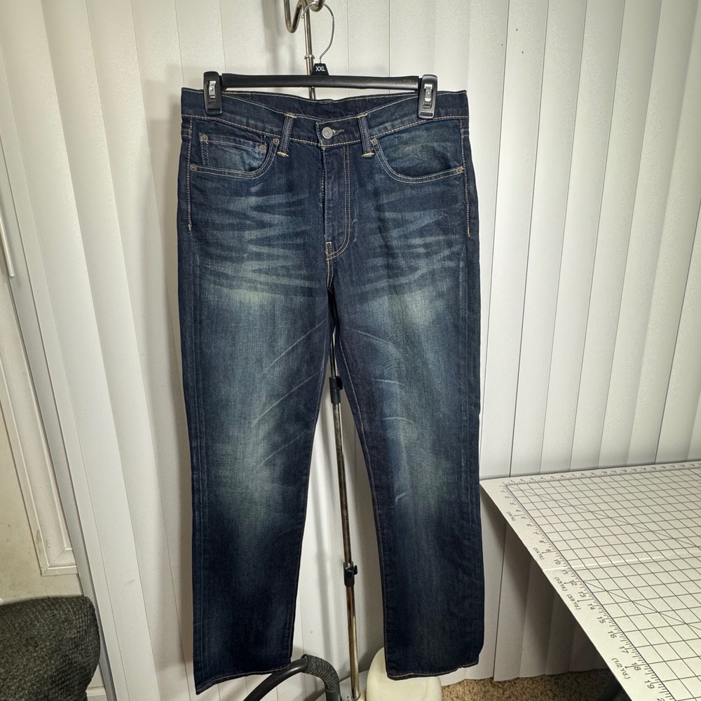 Levi's 541 Athletic Fit Mens Jeans W34 L34 Dark Wash Denim Casual Everyday‎